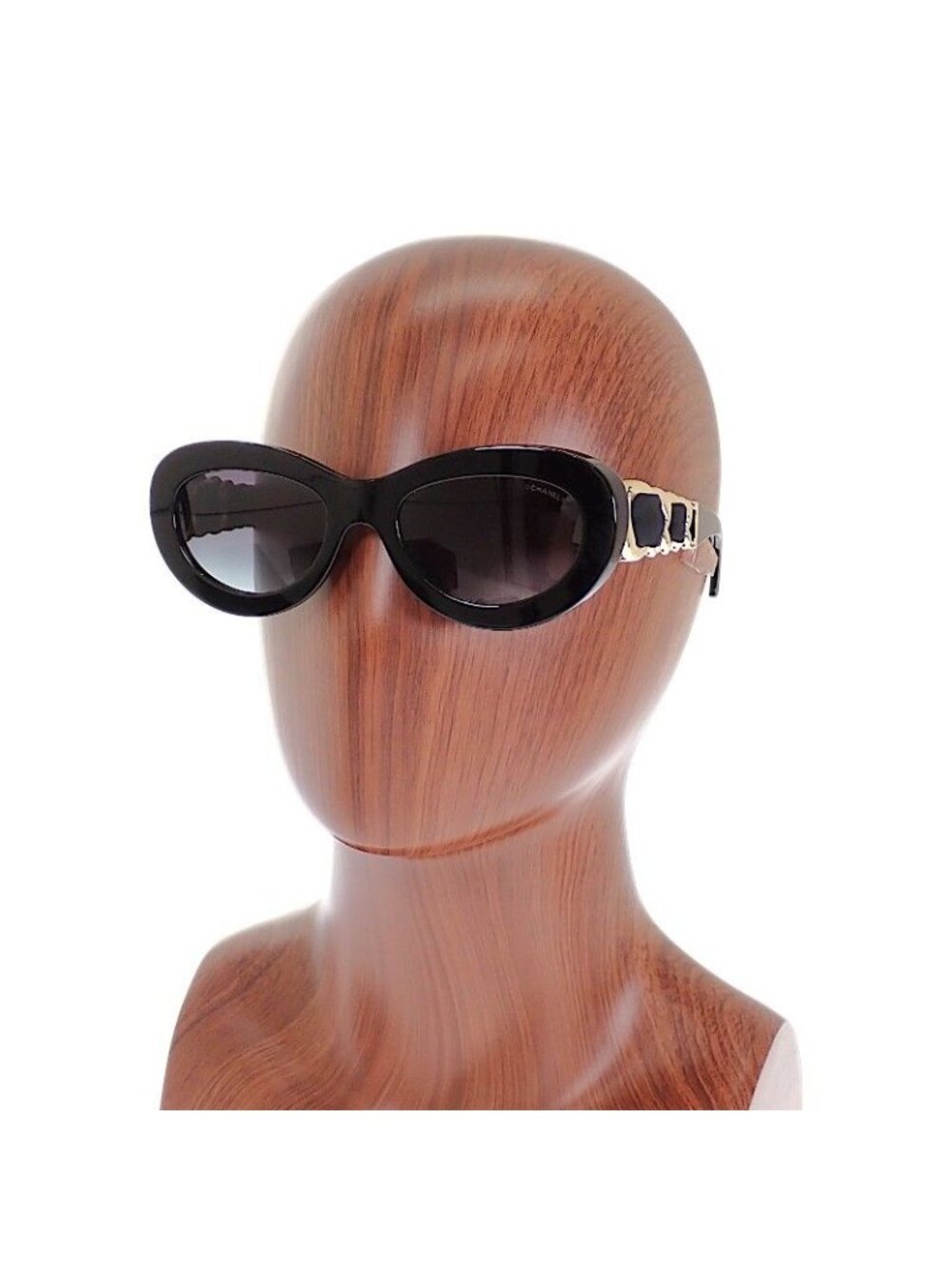 Chanel Oval Eyewear Black - Picture 13 of 15